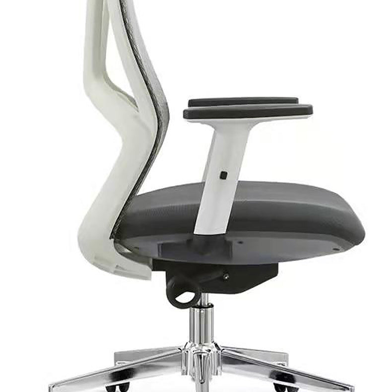 Modern & Contemporary Office Chair Fixed Arms High Back Ergonomic Mesh Task Chair