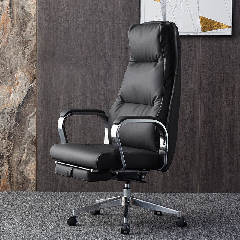 Contemporary Computer Chair Swivel High Back Adjustable Seat Height Executive Chair