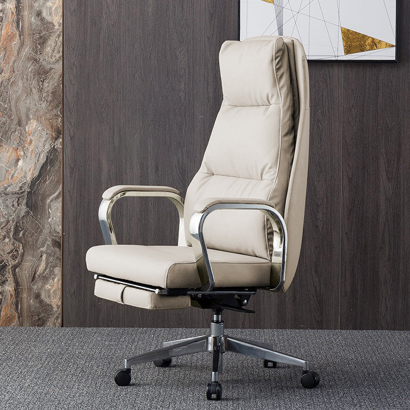 Contemporary Computer Chair Swivel High Back Adjustable Seat Height Executive Chair