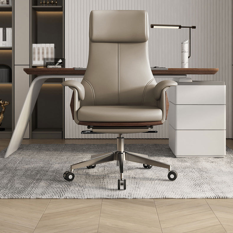 Contemporary Executive Chair Wayfair Basics High Back Swivel with Wheels Ergonomic Chair