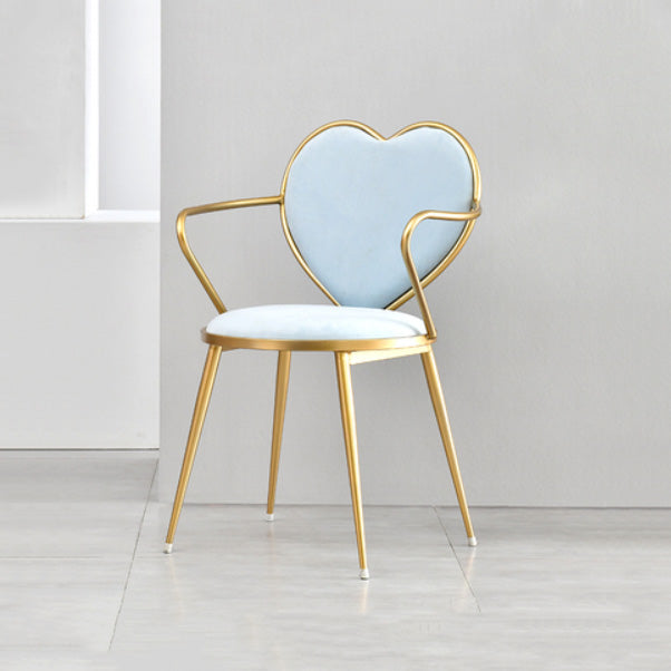 Glam Style Dining Room Chair Upholstered Dining Chair for Home