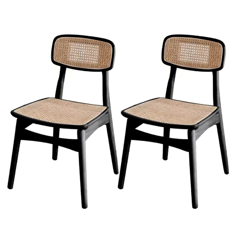 Modern Style Side Chair Solid Wood Restaurant Dining Side Chair