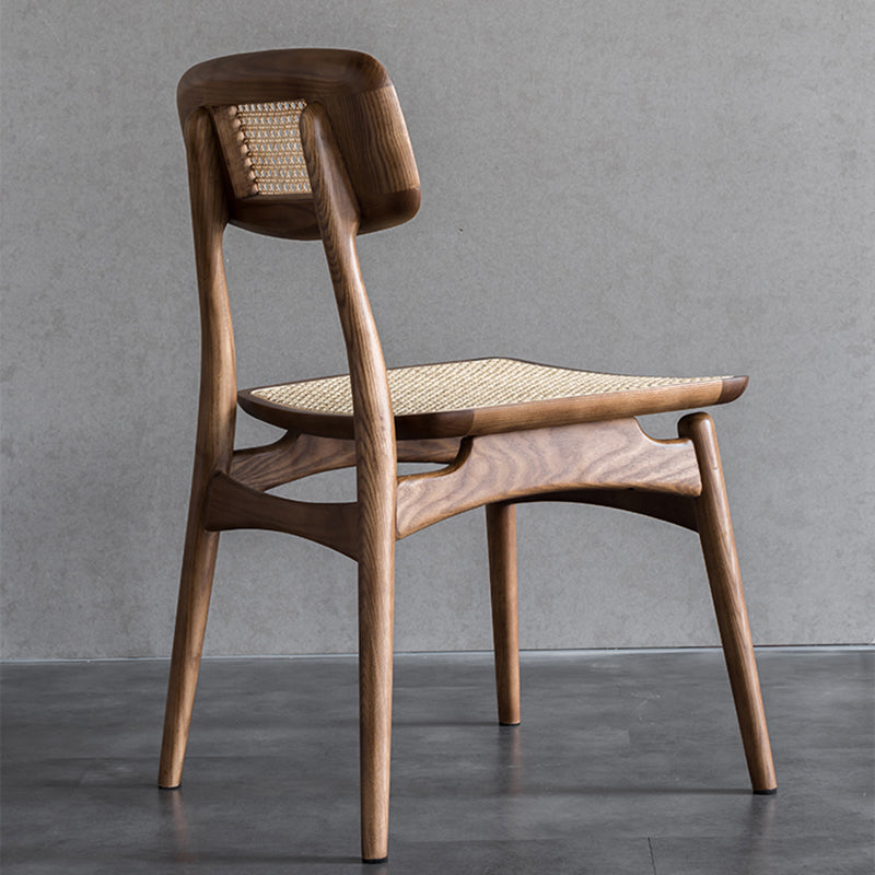 Modern Style Side Chair Solid Wood Restaurant Dining Side Chair