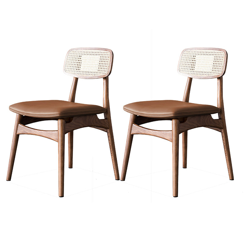 Modern Style Side Chair Solid Wood Restaurant Dining Side Chair