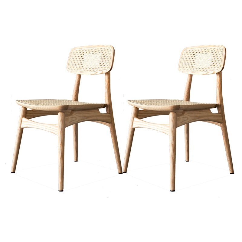 Modern Style Side Chair Solid Wood Restaurant Dining Side Chair