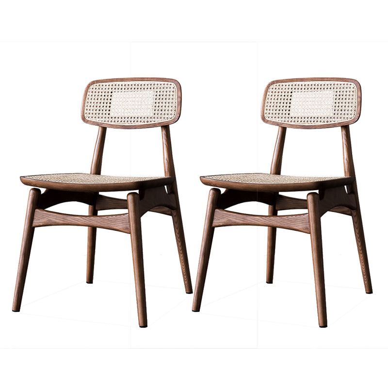 Modern Style Side Chair Solid Wood Restaurant Dining Side Chair