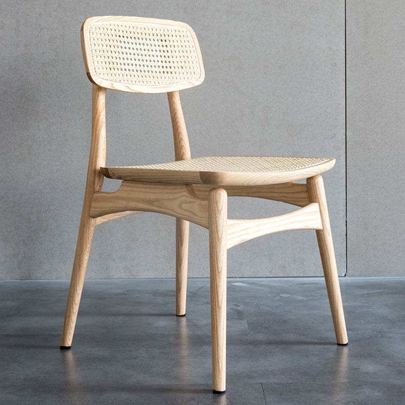 Modern Style Side Chair Solid Wood Restaurant Dining Side Chair