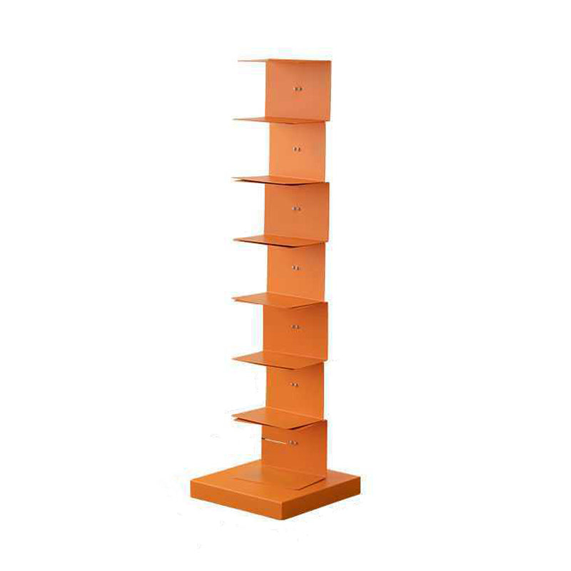 Scandinavian Vertical Corner Bookshelf Stainless Steel Material Bookshelf for Office