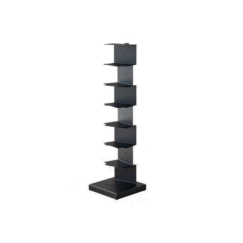 Scandinavian Vertical Corner Bookshelf Stainless Steel Material Bookshelf for Office