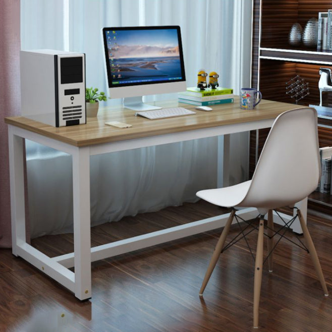 Modern Home Rectangular Writing Desk Bedroom Artificial Wood Office Desk