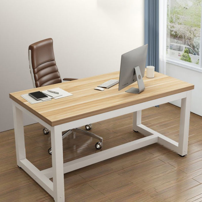 Modern Home Rectangular Writing Desk Bedroom Artificial Wood Office Desk