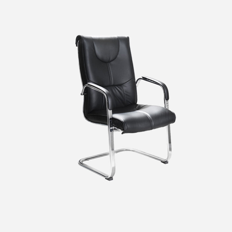 Modern Executive Computer Chair with Wheels Swivel Office Chair with Padded Arms