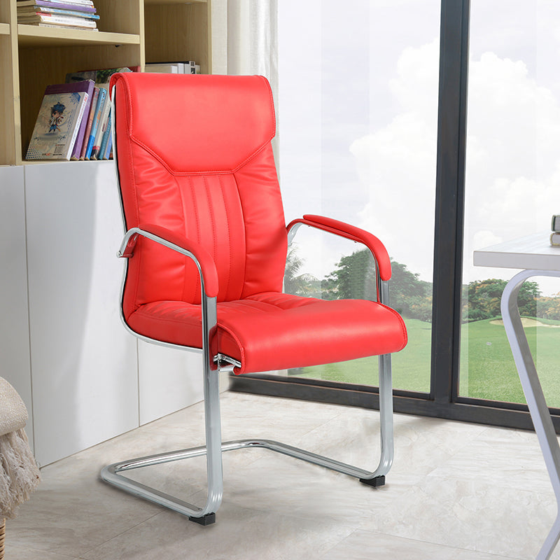 Modern Executive Computer Chair with Wheels Swivel Office Chair with Padded Arms