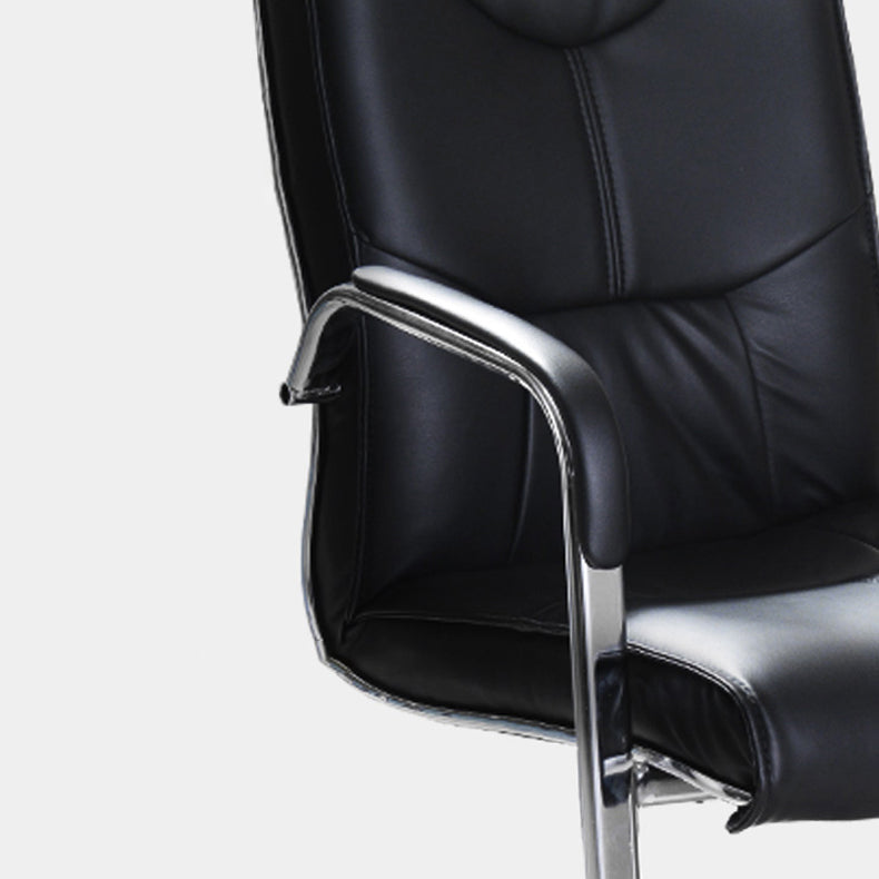 Modern Executive Computer Chair with Wheels Swivel Office Chair with Padded Arms