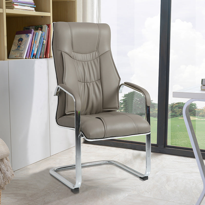 Modern Executive Computer Chair with Wheels Swivel Office Chair with Padded Arms