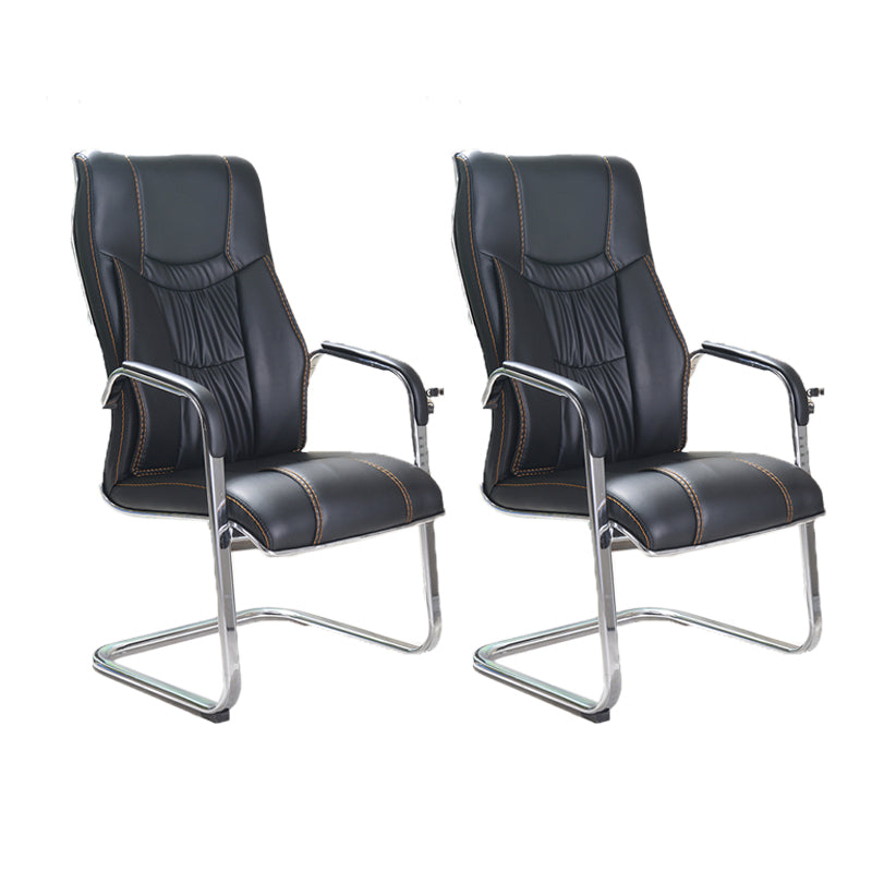 Modern Executive Computer Chair with Wheels Swivel Office Chair with Padded Arms