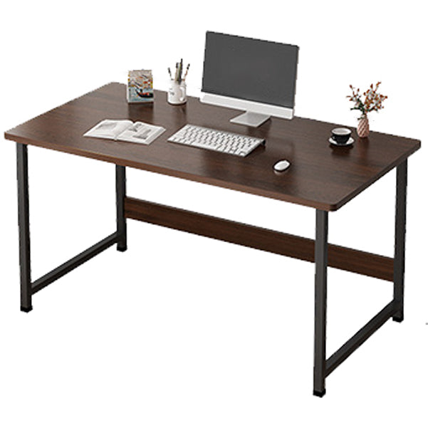 Industrial Style Home Office Desk Wooden Rectangular Writing Desk