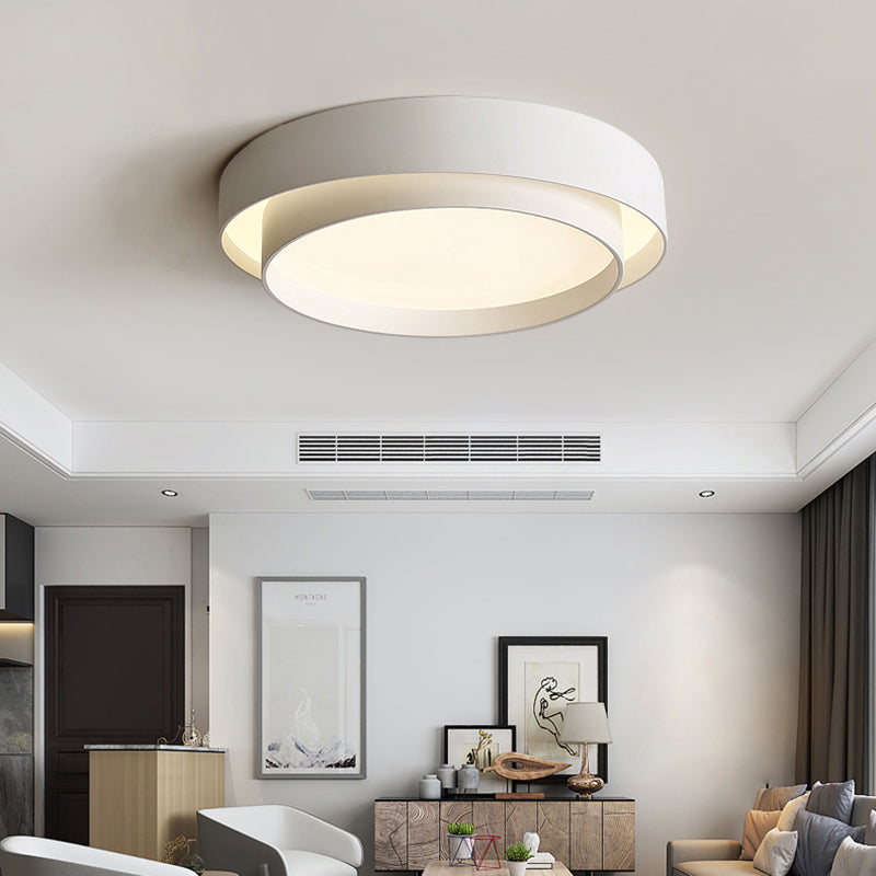 Simple Flush Mount Ceiling Lamp Modern Style LED Ceiling Mount Lighting for Bedroom