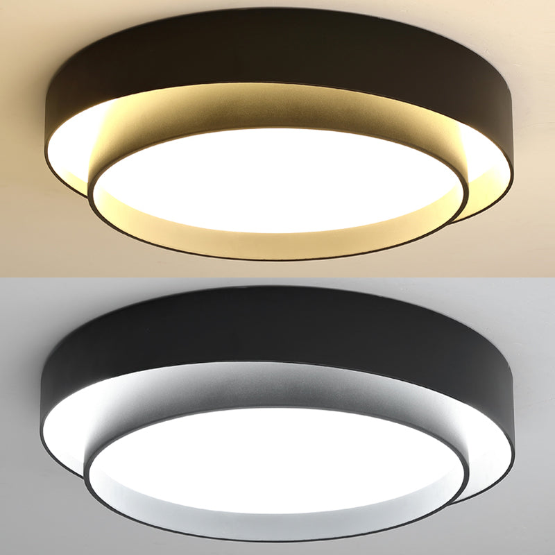 Simple Flush Mount Ceiling Lamp Modern Style LED Ceiling Mount Lighting for Bedroom