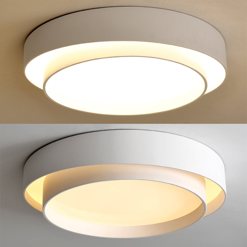 Simple Flush Mount Ceiling Lamp Modern Style LED Ceiling Mount Lighting for Bedroom