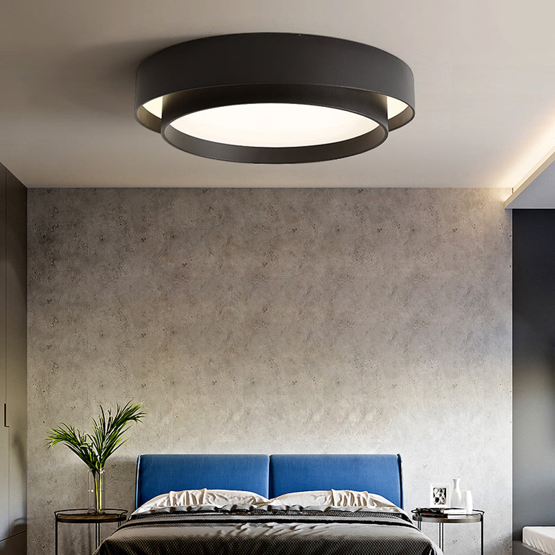 Simple Flush Mount Ceiling Lamp Modern Style LED Ceiling Mount Lighting for Bedroom