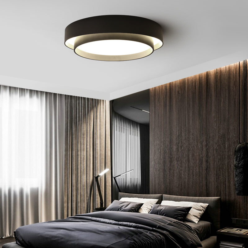 Simple Flush Mount Ceiling Lamp Modern Style LED Ceiling Mount Lighting for Bedroom