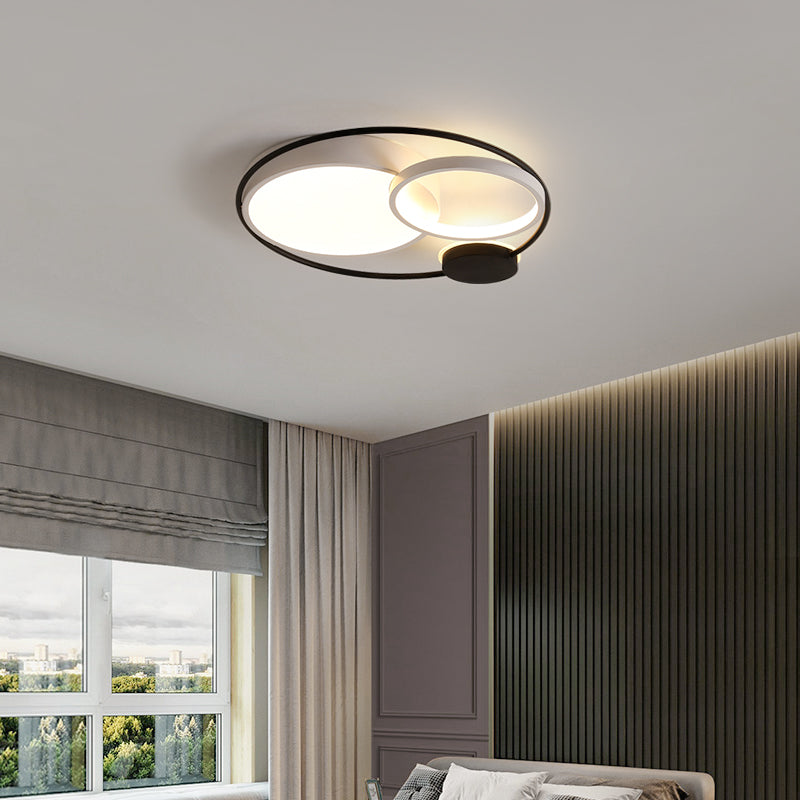 Modern Style Geometry Shape Ceiling Light Fixtures Metal 3 Light Ceiling Mounted Lights