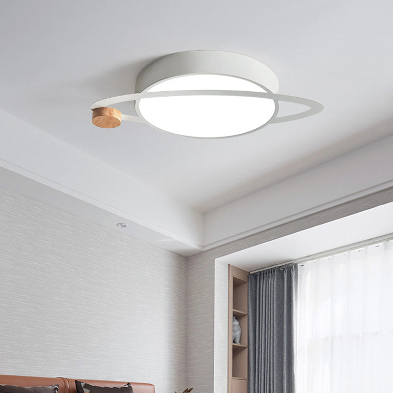 Simple Flush Mount Ceiling Lamp Nordic Style LED Ceiling Mount Lighting for Bedroom