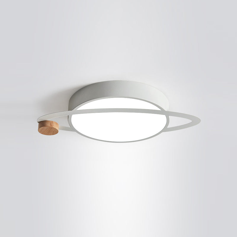 Simple Flush Mount Ceiling Lamp Nordic Style LED Ceiling Mount Lighting for Bedroom