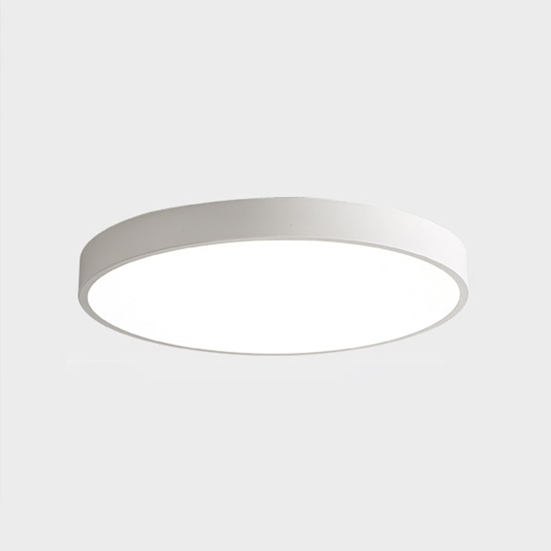 Modern Style Circle Shape Ceiling Light Metal 1 Light Ceiling Lighting for Restaurant