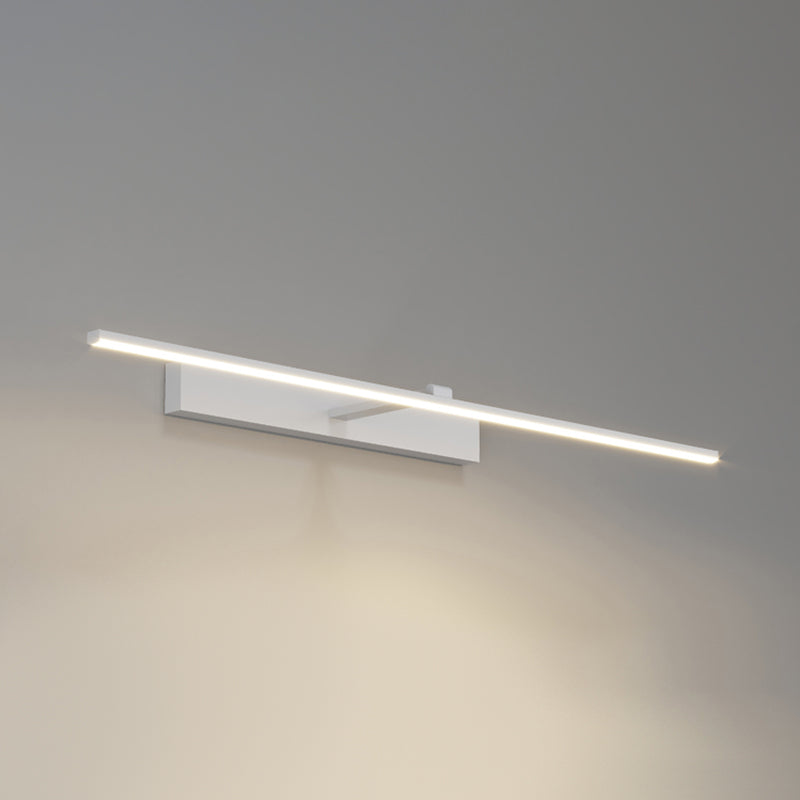 Modern Metal Vanity Light Straight 1 Light LED Mirror Light for Bathroom