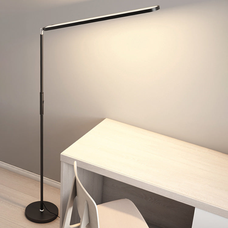 Forma lineal Iluminación de piso de metal Estilo contemporáneo 1 Lámpara de piso de luz