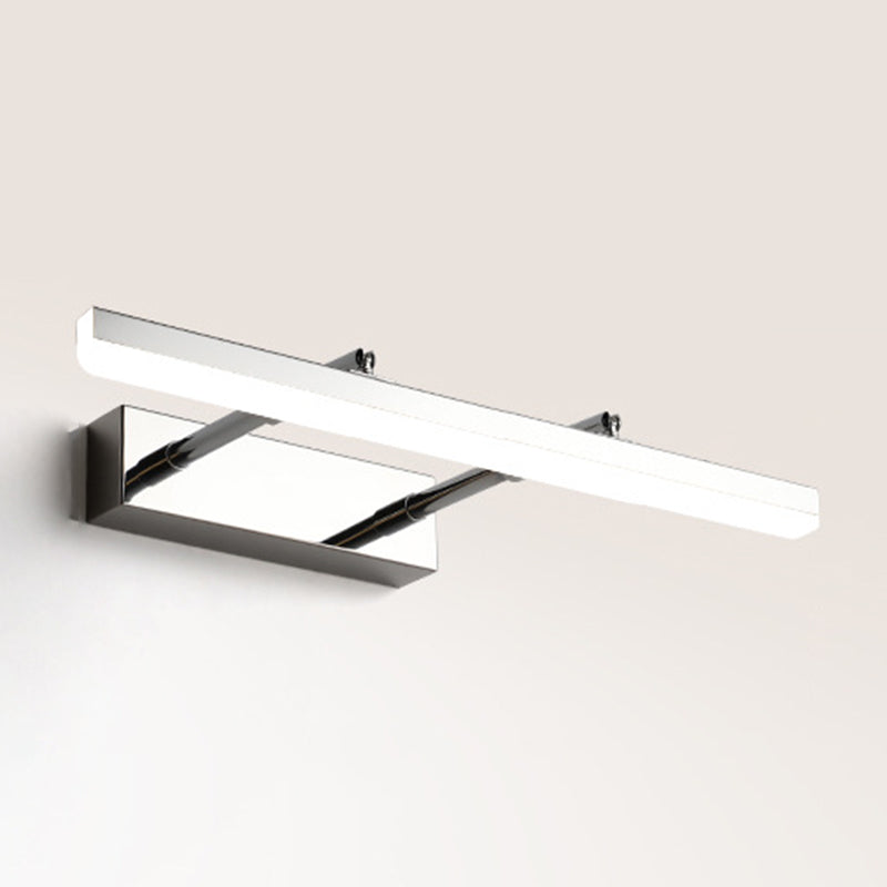 Modern Slim Simple Wall Sconce Bathroom LED Vanity Lighting Fixture for Restroom