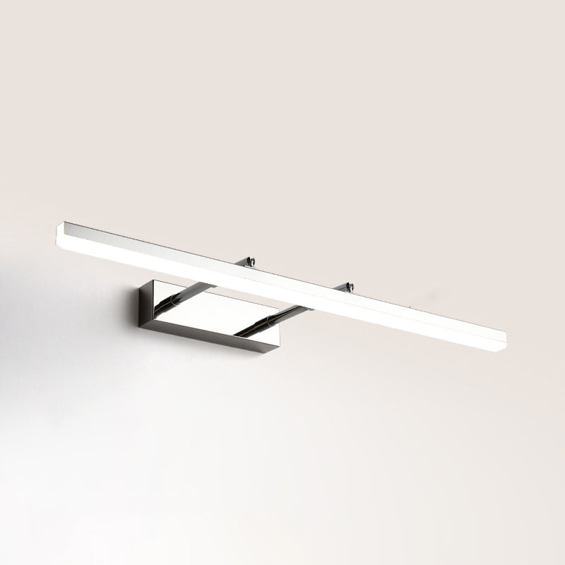 Modern Slim Simple Wall Sconce Bathroom LED Vanity Lighting Fixture for Restroom