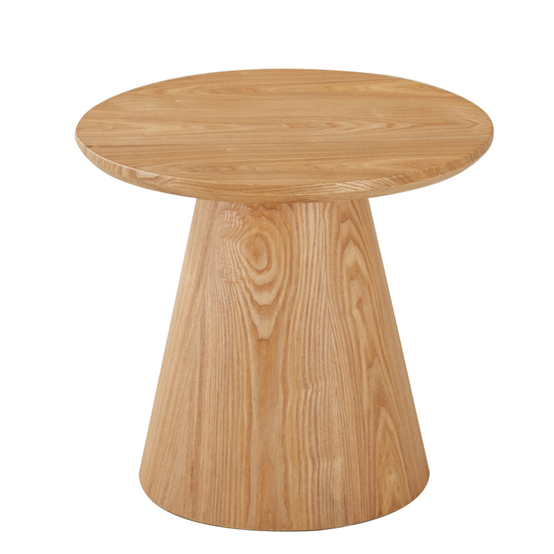 Nordic Style Cocktail Table Pine Material Multicolor Choice Round Coffee Table