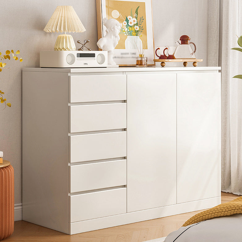 Engineered Wood Buffet Sideboard Modern Sideboard Cabinet with Drawers