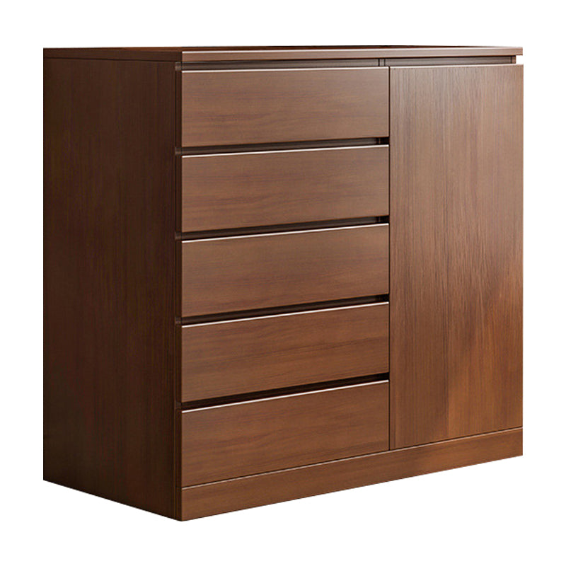 Engineered Wood Buffet Sideboard Modern Sideboard Cabinet with Drawers