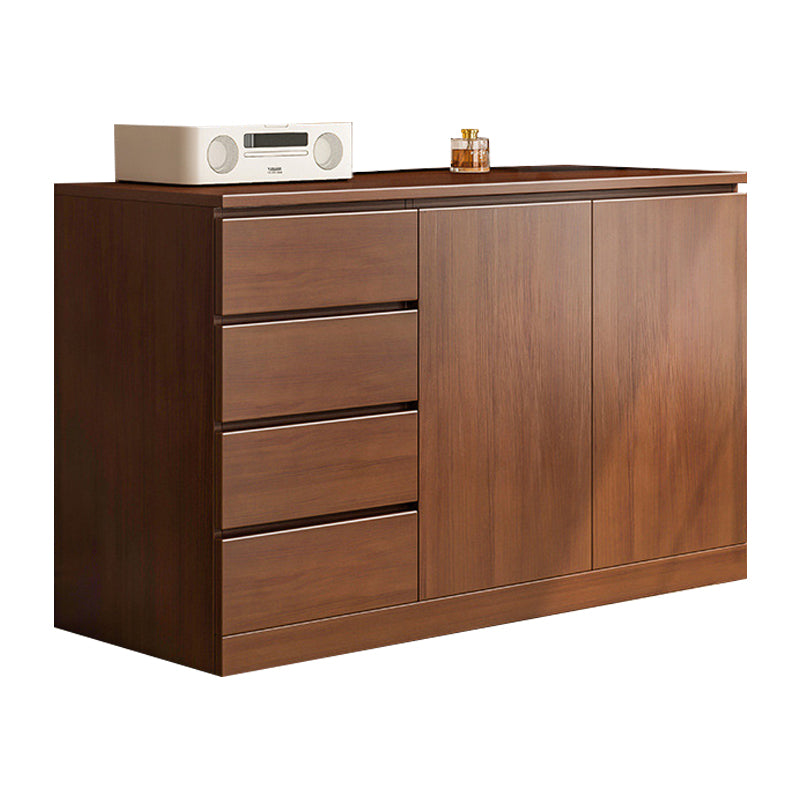 Engineered Wood Buffet Sideboard Modern Sideboard Cabinet with Drawers