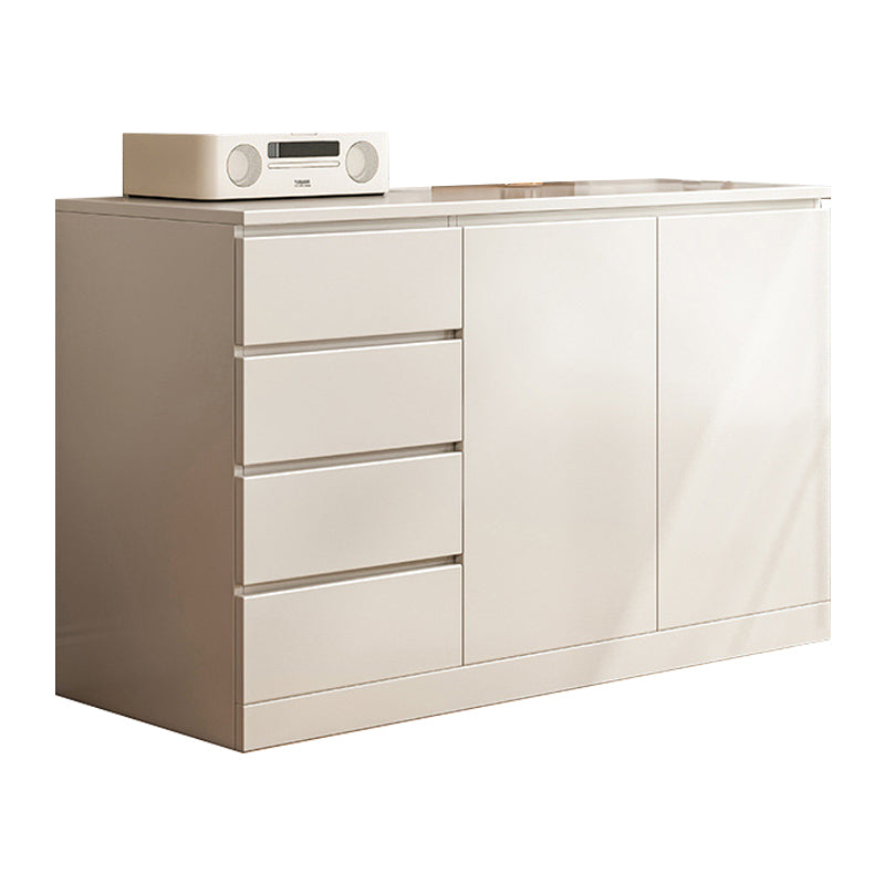 Engineered Wood Buffet Sideboard Modern Sideboard Cabinet with Drawers