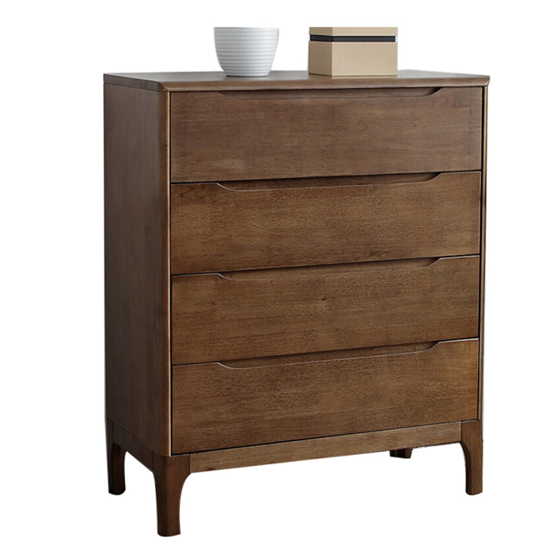 Modern Rubberwood Solid Wood Buffet Sideboard 15.7"D Dining Room Buffet Server with Drawer