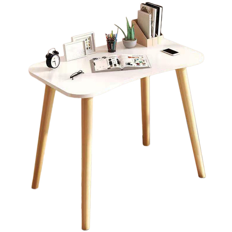 Wooden Home Writing Desk Modern Style Parsons Base Office Desk