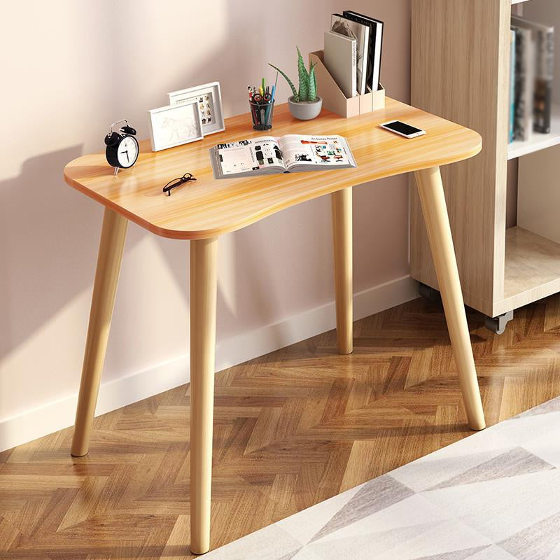 Wooden Home Writing Desk Modern Style Parsons Base Office Desk