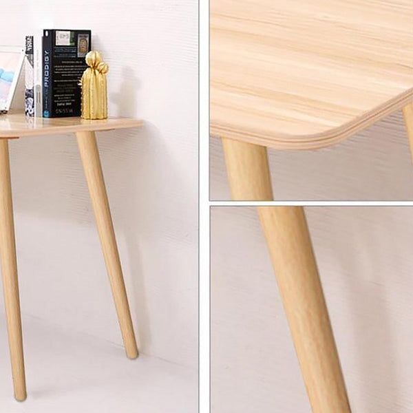 Wooden Home Writing Desk Modern Style Parsons Base Office Desk