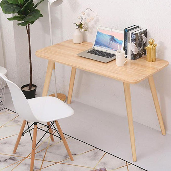 Wooden Home Writing Desk Modern Style Parsons Base Office Desk