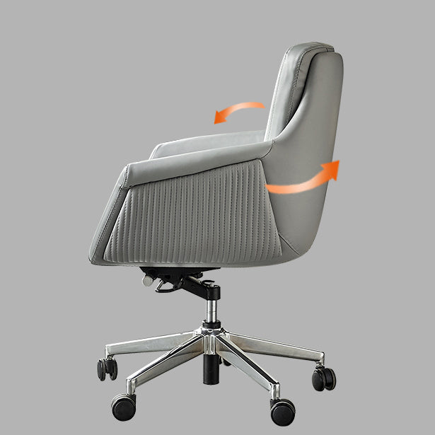Modern Managers Chair Swivel with Wheels Ergonomic Executive Chair
