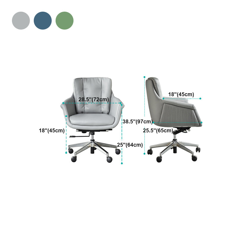 Modern Managers Chair Swivel with Wheels Ergonomic Executive Chair