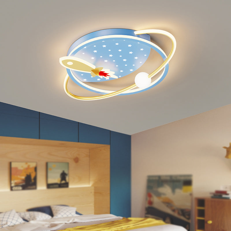 Modern Style Geometry Shape Ceiling Light Fixtures Metal 4 Light Ceiling Lighting