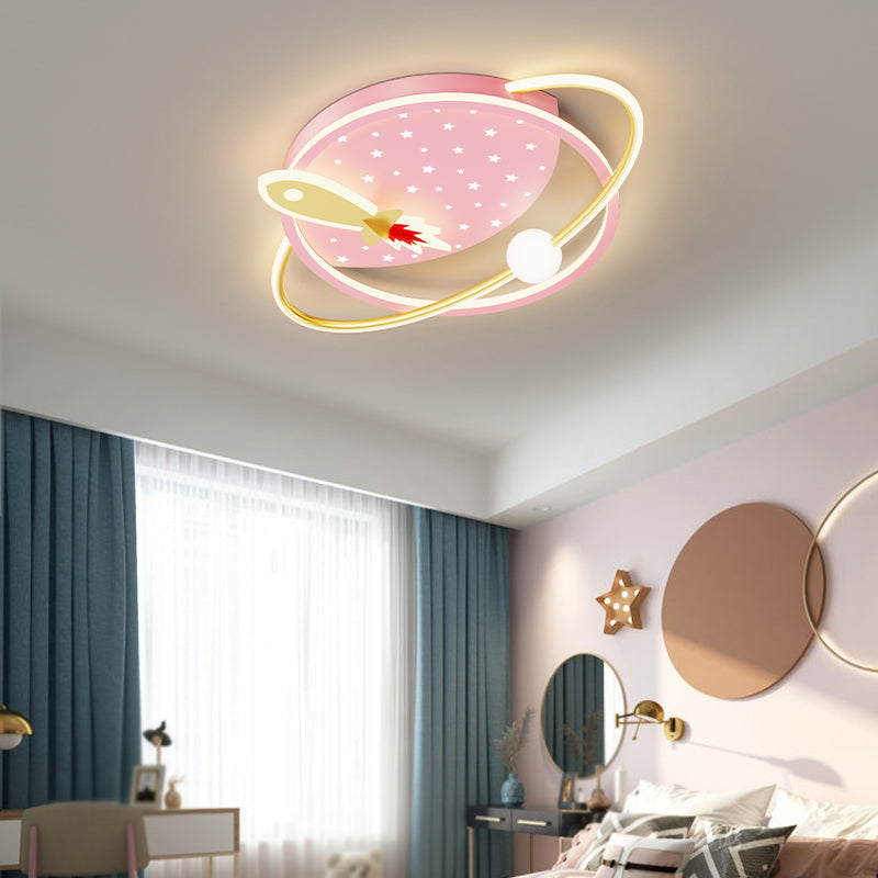 Modern Style Geometry Shape Ceiling Light Fixtures Metal 4 Light Ceiling Lighting