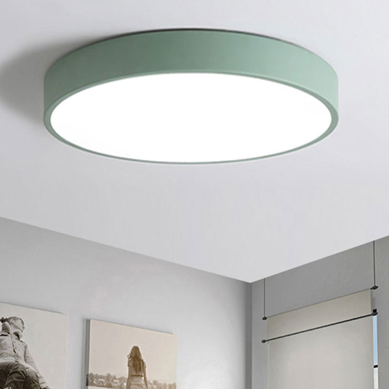 Colorful Flush Mount Ceiling Lamp Nordic Style LED Flush Mount Lighting for Bedroom