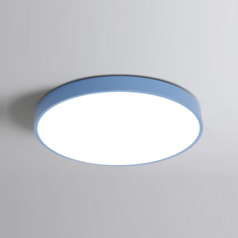 Colorful Flush Mount Ceiling Lamp Nordic Style LED Flush Mount Lighting for Bedroom